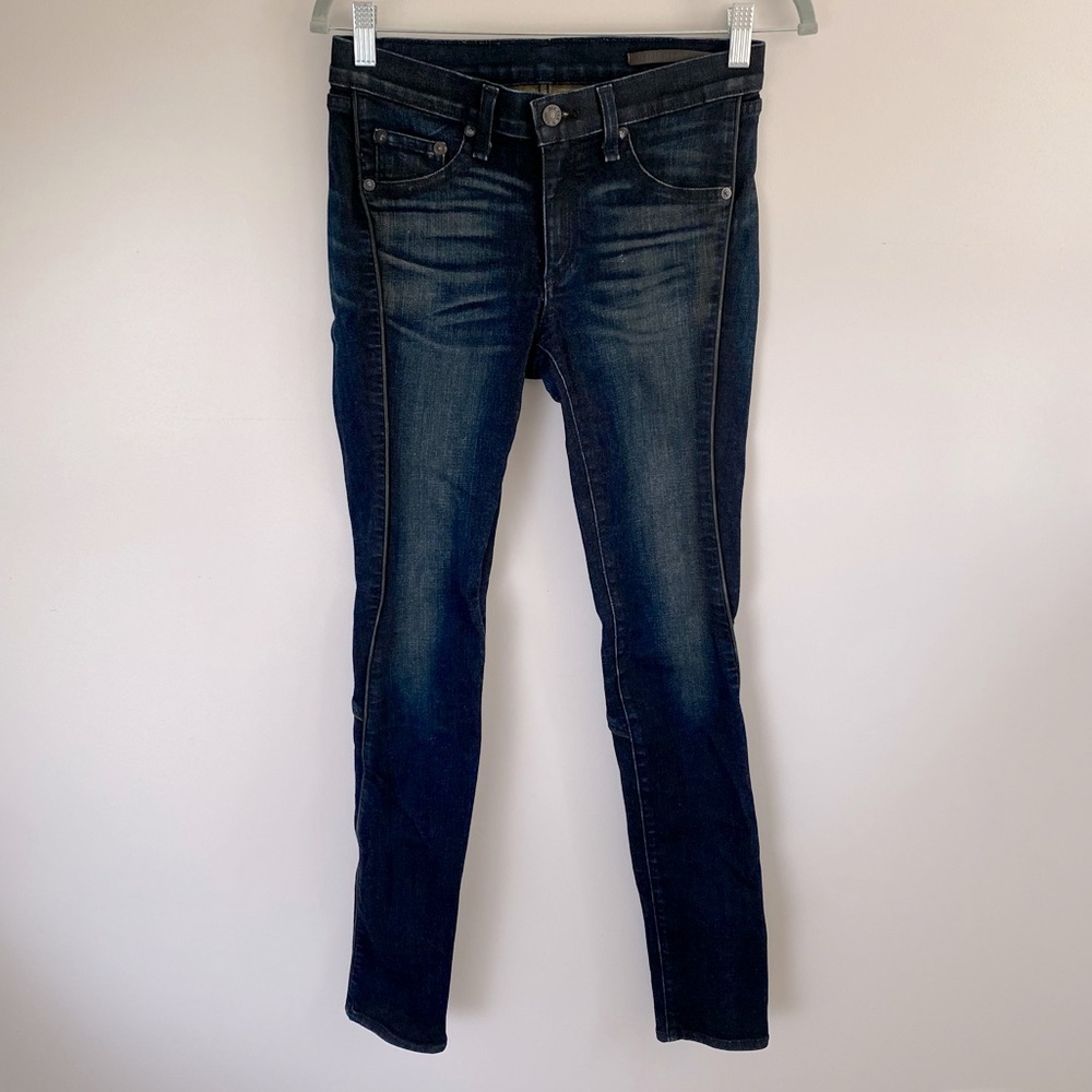 Rag & Bone Dark Indigo Skinny Jeans sz 25